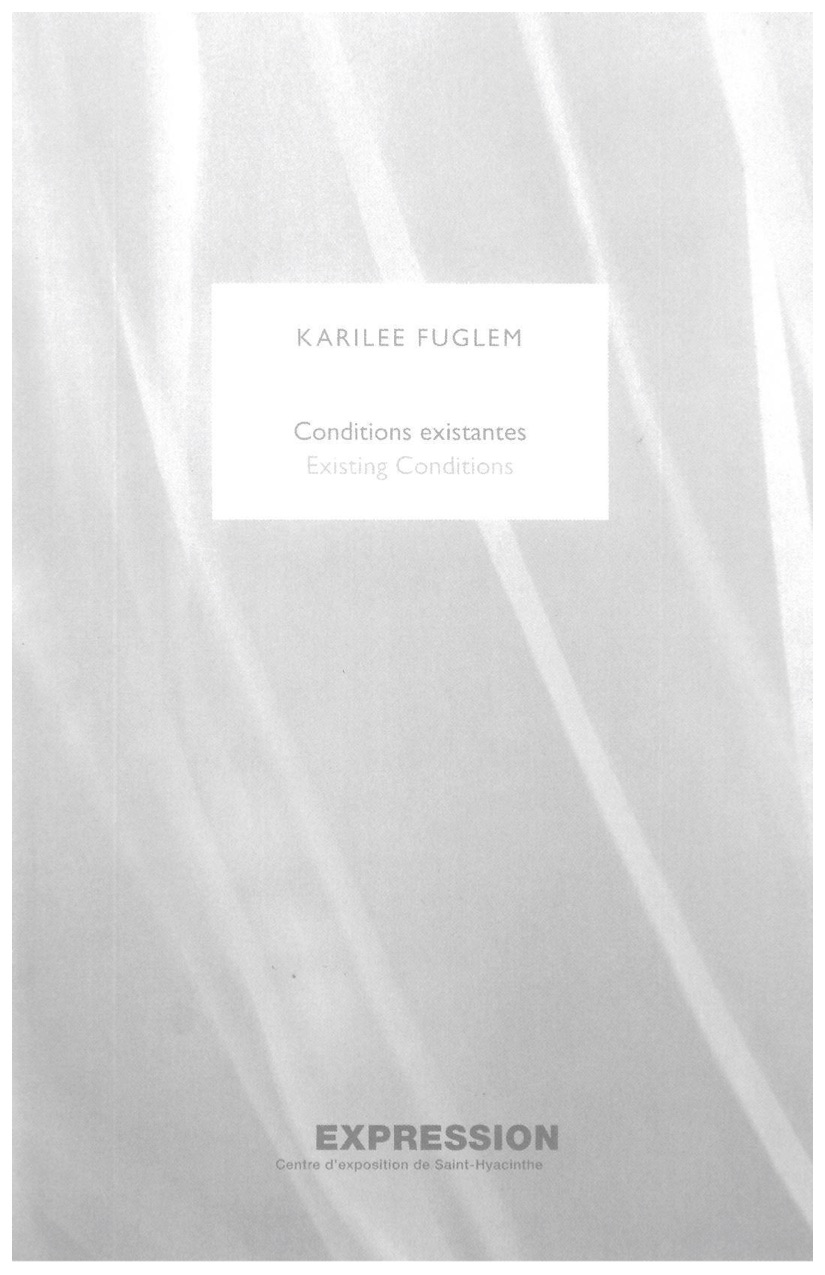 Conditions existantes / Existing Conditions
