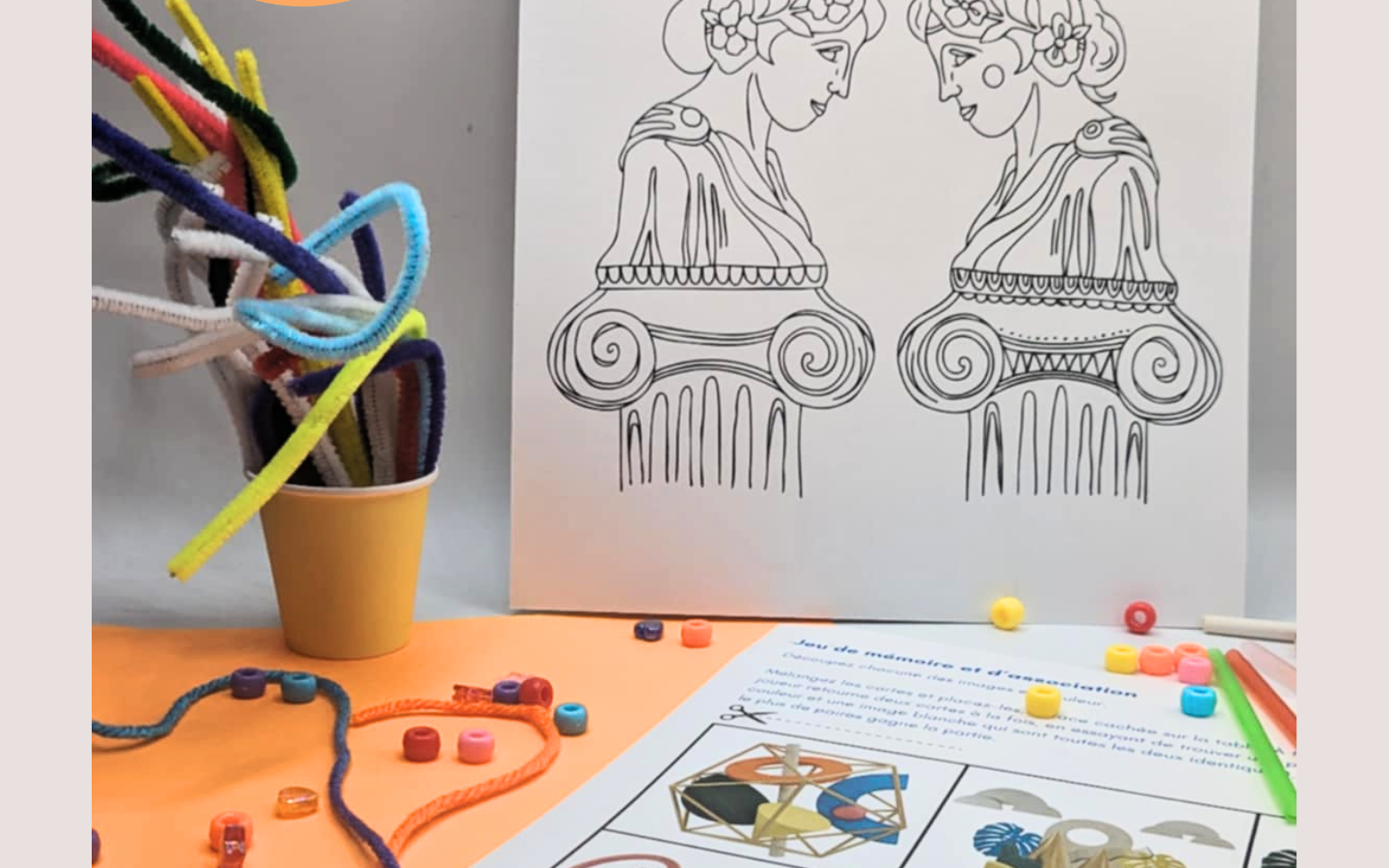 At any time | <em>L'art pour emporter !</em>'s creative kit : Sculpture and architecture