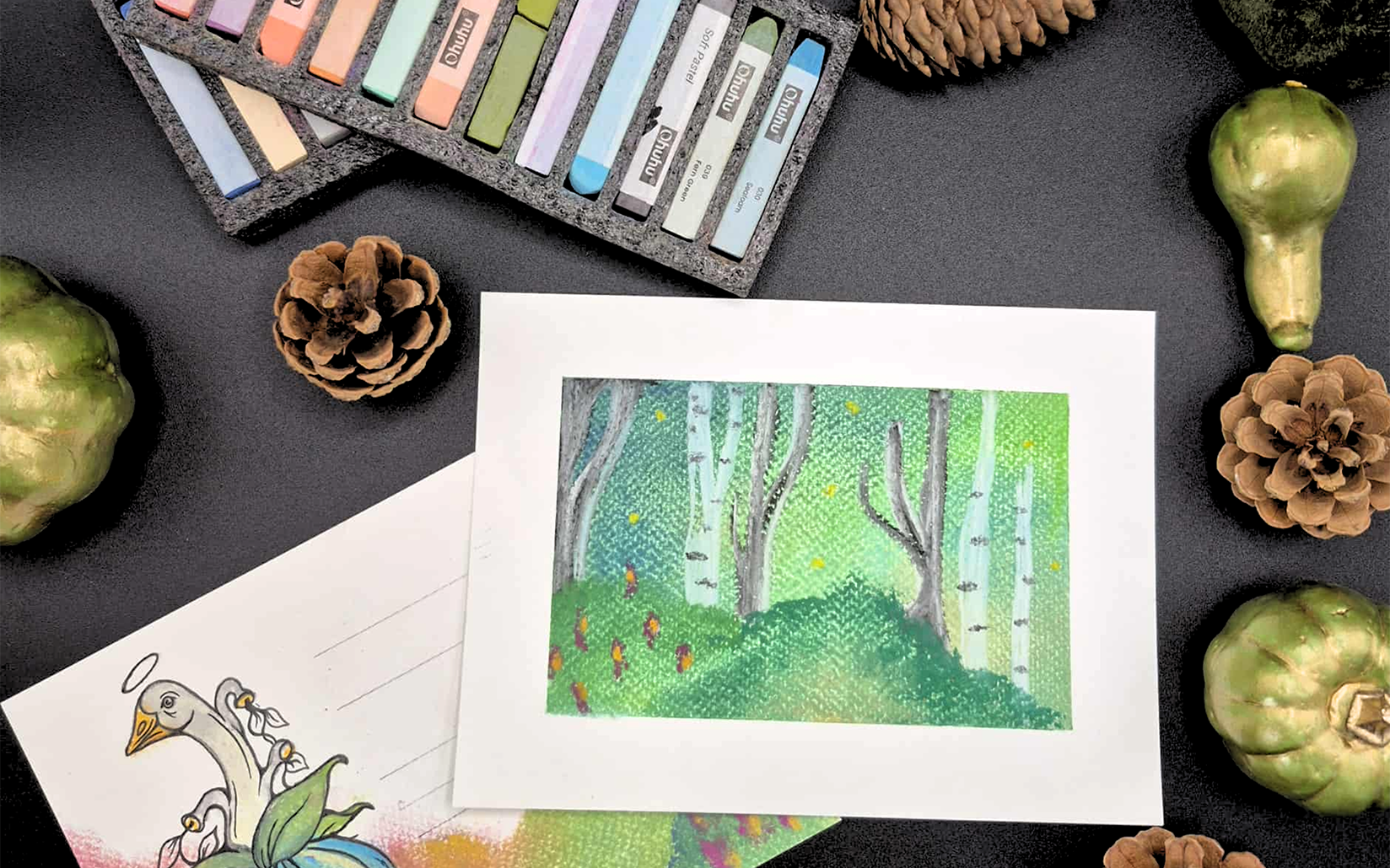 Atelier créatif familial pour célébrer l'automne