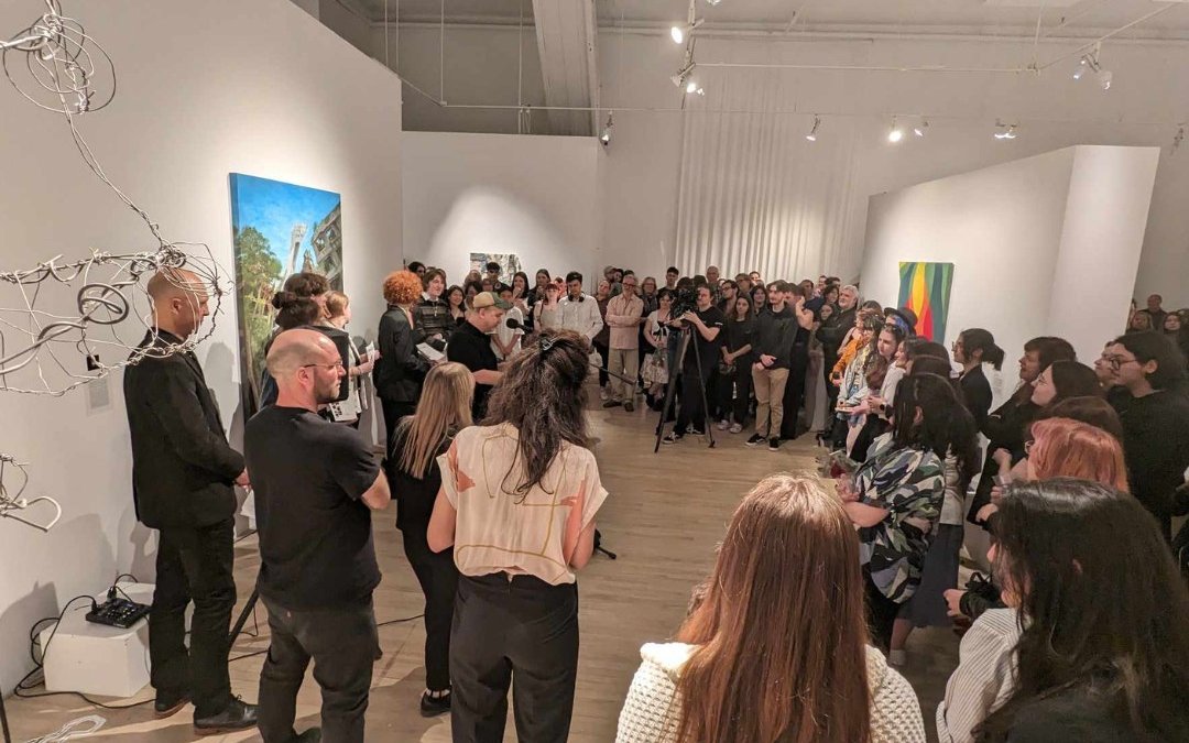 Vernissage des finissant<span aria-hidden='true'>·</span>e<span aria-hidden='true'>·</span>s du programme en Arts visuels et médiatiques - Cégep de Saint-Hyacinthe